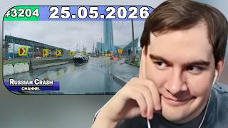 БРАТИШКИН СМОТРИТ: ДТП. Подборка на видеорегистратор за 25.05.2026 Май 2026