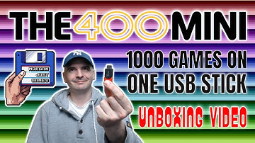 The 400 Mini - 1000 Games USB Stick - Games tried out with Commentary