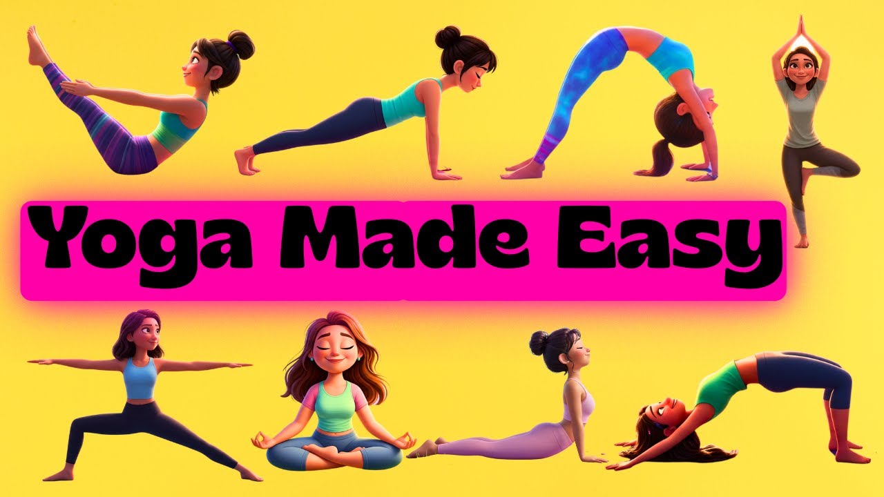 Yoga made easy Balancing Yoga Poses for Focus and Concentration for ...