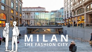 4K Milan 🇮🇹 Part 1: The Fashion City (GPX pathway in description)