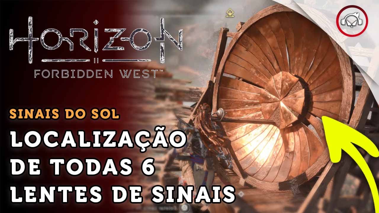 Miniatura do vídeo Horizon Forbidden West, A localização de todas as 6 lentes de sinais | super dica PT-BR