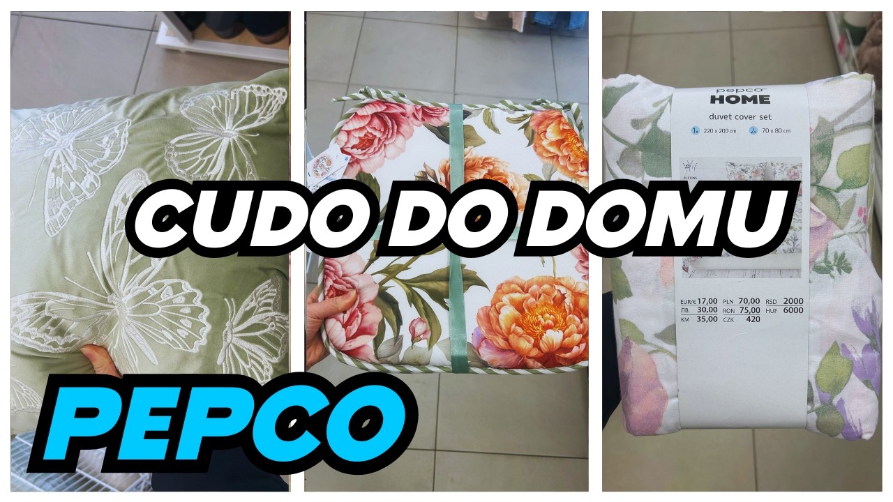 CUDNA POŚCIEL W KWIATY  🌸 TANIE PRZEŚCIERADŁA 🌸 POSZEWKI 🌸KOCE 🌸 PRZEGLĄD PEPCO 🌸 OKAZJE PEPCO 🌸