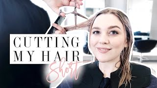 CUTTING MY HAIR SHORT | I Covet Thee