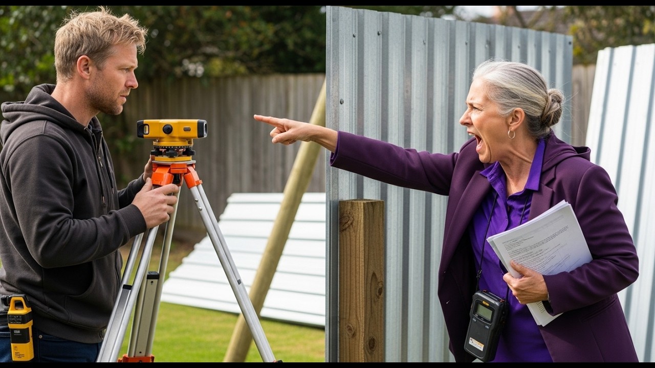 The Survey Revealed My Fence Was Legal And The HOA President Lost Her Mind