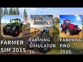 MOBILNY POJEDYNEK - Farmer Sim 2015 VS Farming Simulator 16 VS Farming Pro 2015!!!