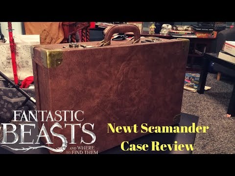 Official Fantastic Beasts Newt Scamander Replica Suitcase Briefcase School Bag