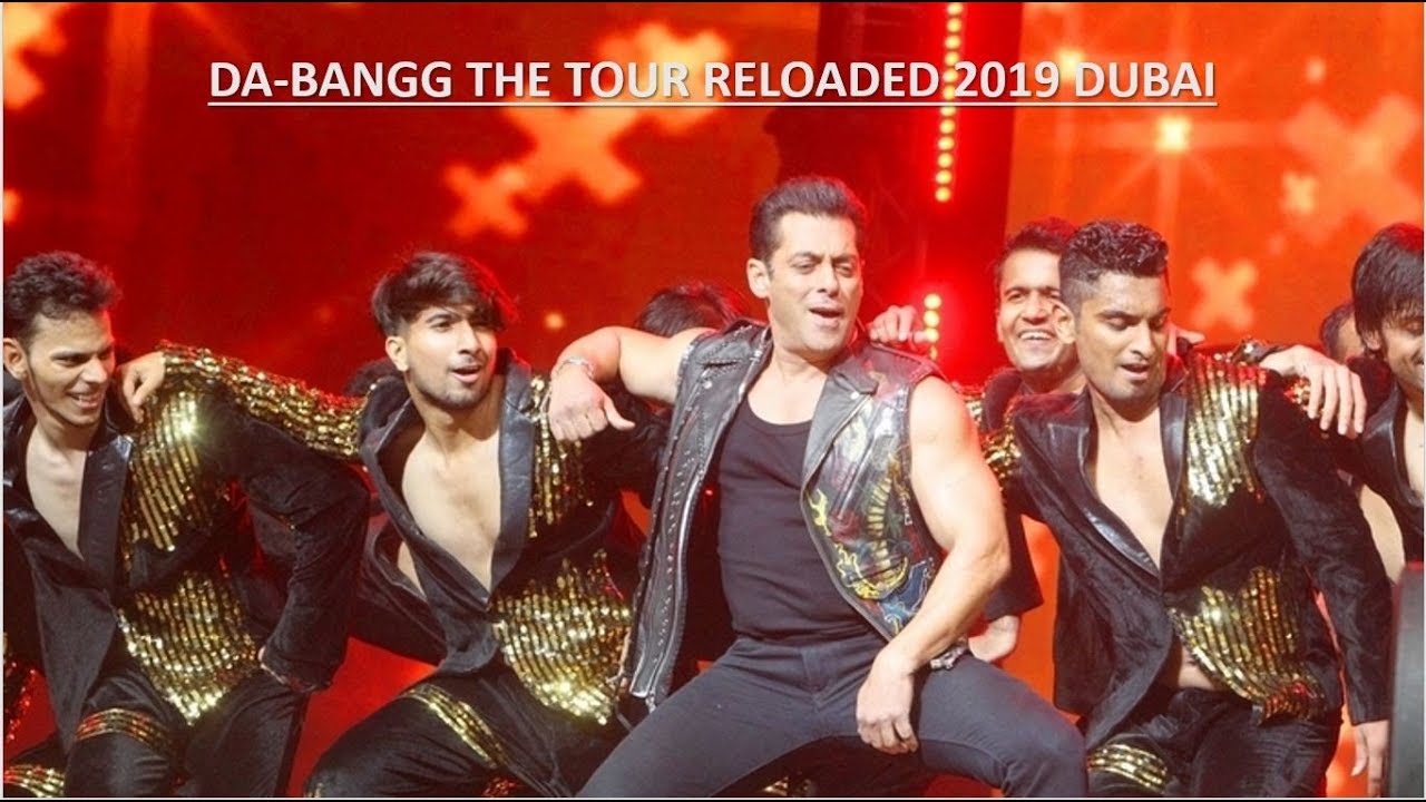 Da Bangg Tour Reloaded 2019 Dubai Salman Khan Performance Katrina Kaif Mad About Dance