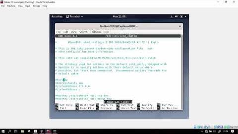 Instalasi SSH Debian 10 (Buster) dengan Virtual Box