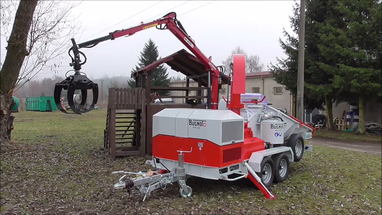 Představení nového drtiče/štěpkovače BV N 200 DIGR  a jeho funkce