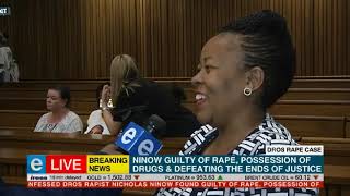 Nicholas Ninow has been convicted of rape