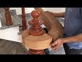 Amazing Woodworking Techniques Extremely Smart Skills Of Carpenter - Skills Build Wooden Handrail