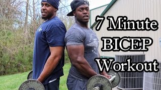 7 MINUTE BICEP WORKOUT FOR A MASSIVE PUMP
