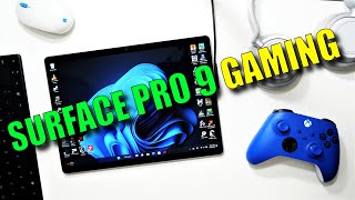 Surface Pro 9 SQ3 is BAD at Gaming? Let's Play!