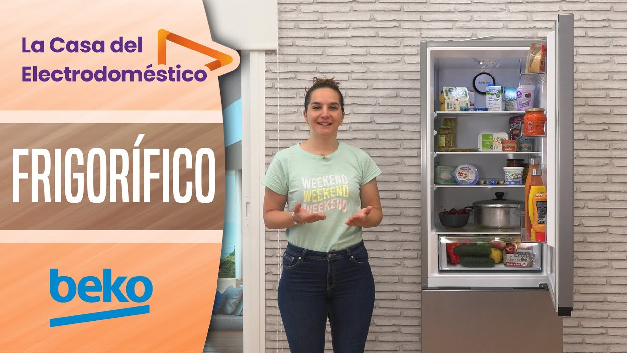 ❄BEKO FRIGORÍFICO COMBI B1RCNE364XB - Color inox o blanco, 316 litros, clase e.