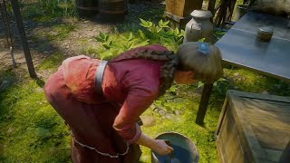 Arthur Realizes Marybeth Is Not As Innocent As She Looks (Hidden Camp Dialogue) - RDR2