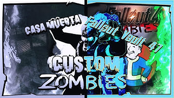 CASA MUERTA & Fallout Vault 47 Easter Egg Run - BO3 Custom Zombies