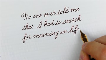 Quote from Neil deGrasse written in Cursive with the Lotus Vikrant Dartmoor–Handwriting practice#114