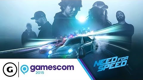 Need for Speed - Icons Gamescom 2015 Trailer