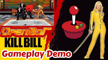 KILL BILL OpenBor Video Game Gameplay Demo On RetroPie - Full Longplay - Open Beats of Rage Game