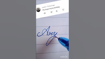 Aryan name write in cursive writing #writin#cursive#beautiful name#aryan#short clip#short
