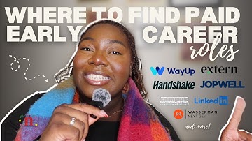 How to find PAID internships and entry-level jobs (for students/ recent grads) - Summer 2025