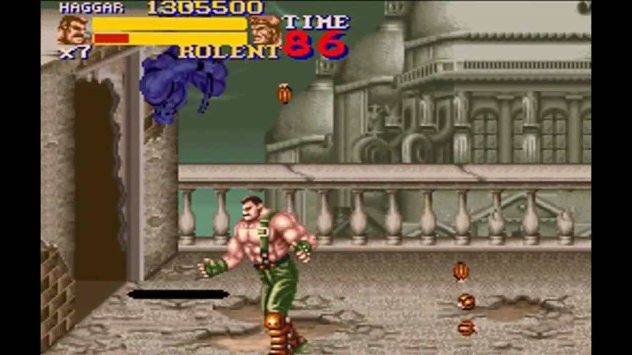 Final Fight 2 Boss Stages Youtube