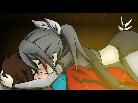 Skelly-Girl Sneaks Into Steve's Bed... (Minecraft Anime)