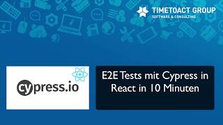 E2E Testing mit Cypress in React in 10 Minuten