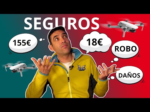 SEGURO PARA DRONES RECREATIVO O PROFESIONAL: Flotas de drones, Accidentes y Robos