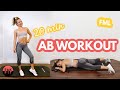 20 MIN DEATH BY ABS NO EQUIPMENT-5 min stretch included for your pleasure/tears.