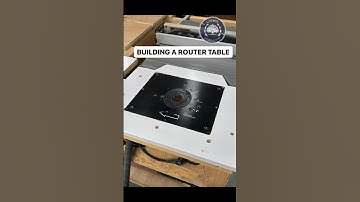 Trend Router table build #woodworking #router #routertable #tablesaw #youtubeshorts