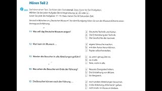 Prüfungstraining B1 | Modelltest 2, Hören, Teil 2 | Prüfungsvorbereitung Goethe-\/ ÖSD-Zertifikat B1