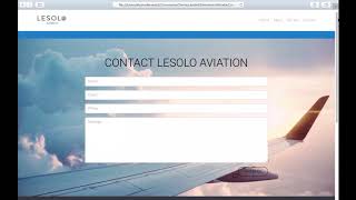 Website Design for Lesolo Aviation