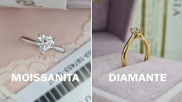 ¿Es mejor comprar un diamante o una moissanita?
