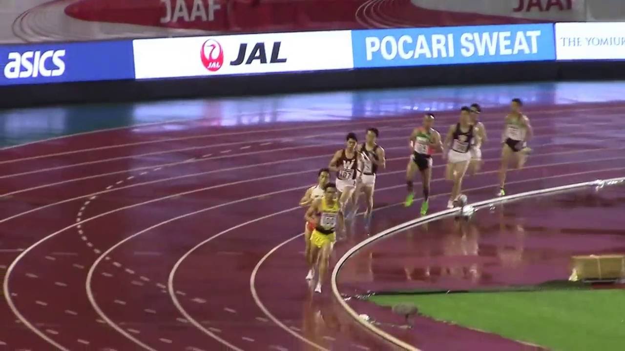 16 日本選手権陸上 男子800m決勝 Youtube