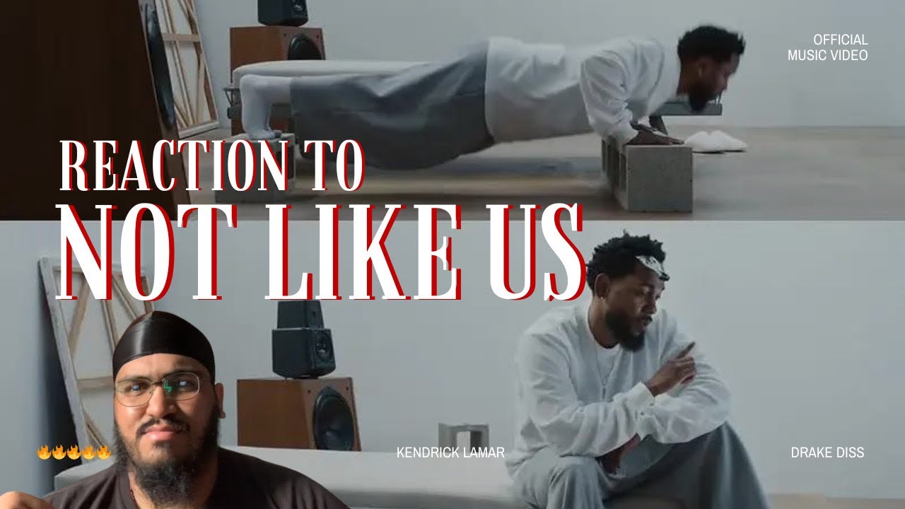 Reaction To “ Not Like Us “ - Kendrick Lamar ( Drake Diss ) - YouTube