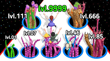 Alien Hole Level Up Alien Eat Max Level 3D Gameplay (New Update) 2024