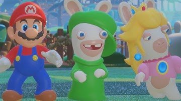Mario + Rabbids Kingdom Battle Walkthrough Part 2 - World 1-3, World 1-4 & World 1-5 BOSS