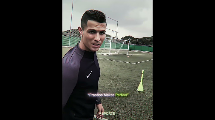 "Practice Makes Perfect – Ronaldo Proved It 💯⚽️"