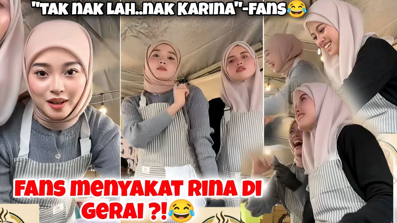 Customer Menyakat Rina..Nak Karina ?! Meriah Jualan Soto Rina Aisyah !!