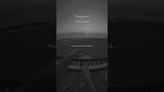 Experience X Interstellar  ? #music #piano #Experience  #Interstellar