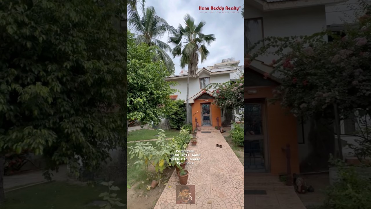 Perungudi 8500 sqft Land with Old house for sale 
