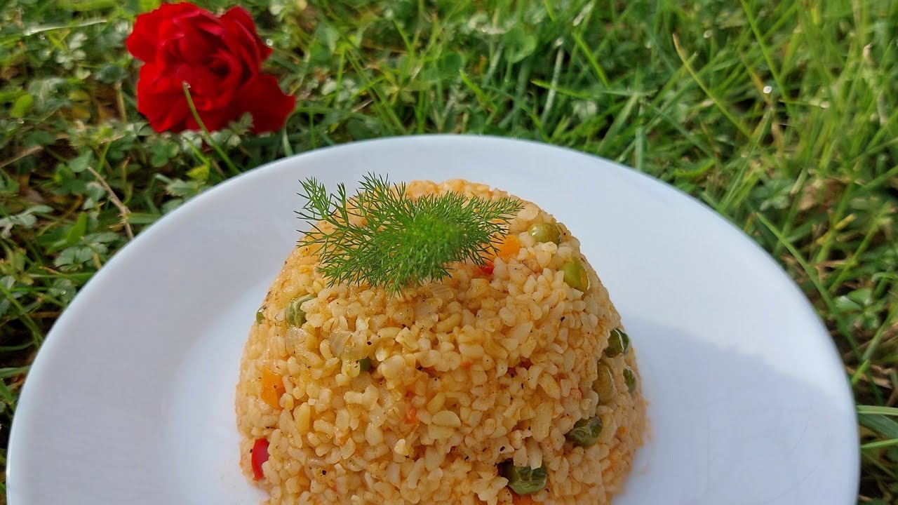 Bullgur me perime, recetë e shendetshme dhe e shpejt👌