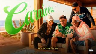 MC JACARÉ, MC LELE JP, MC NEGÃO ORIGINAL, JAPA NK - CARNÍVORO (Lyric Video Oficial)