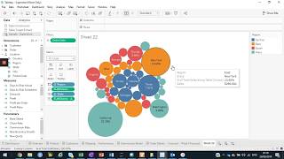 Data Visualization | Tableau Software | Need of Bubble Chart | How to create Packed Bubble Chart