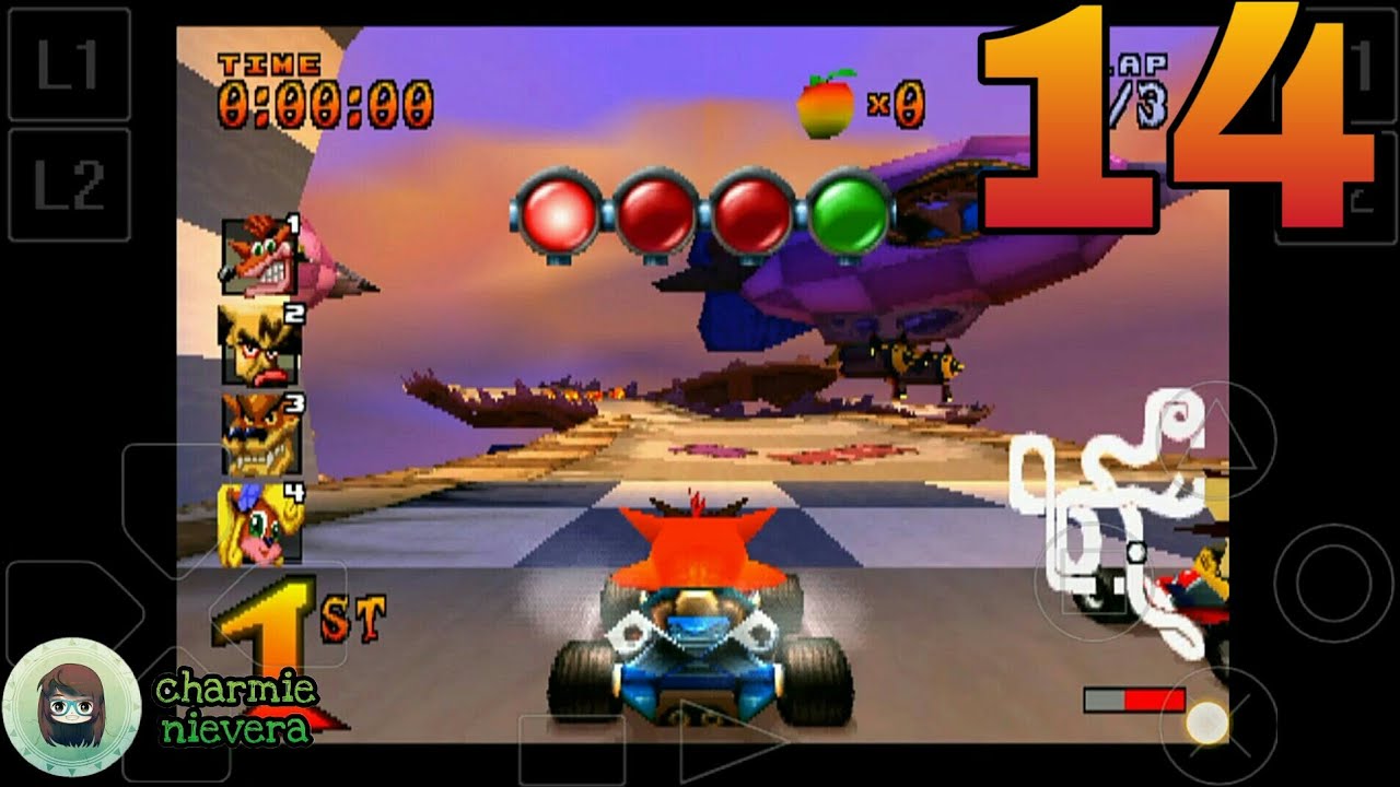 CTR (Crash Team Racing) #14 -  Arcade Hot Air Skyway - Walkthrough Gameplay (iOS & Android)