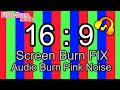 Screen Burn Fix & Audio Burn Pink Noise (1 Hours)