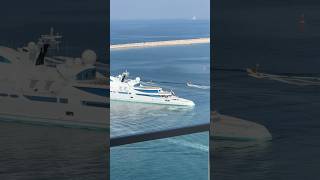 $500 Million Mega Yacht “Dubai” vs $250 Million YAS Mega Yacht