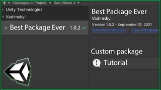 Here's why you should create your own package (Unity’s Package Manager Tutorial)