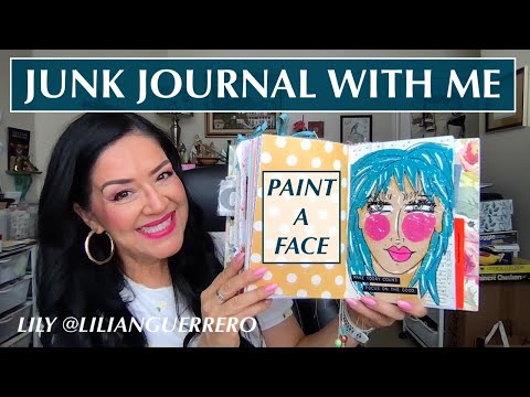 Draw & Paint In Your Junk Journal - Junk Journal With Me Episode